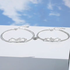 Attractive Pair of Love-Inspired Hand Jewelry
