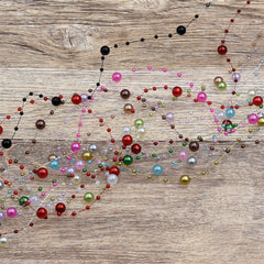 Pearl Glow Starry Fishing Bead String