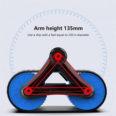 Ab Roll Pro Double Wheel Rebound Trainer