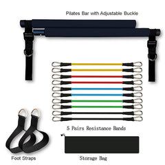 Flex Bar Pilates Resistance Workout Kit