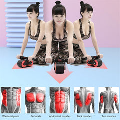 Ab Roll Pro Double Wheel Rebound Trainer