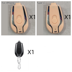 1500mAh Ultra-Compact Keychain Charger