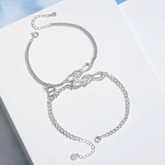 Attractive Pair of Love-Inspired Hand Jewelry