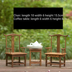Crimson Rosewood Miniature Furniture Model