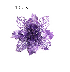 Sparkle Bloom Christmas Flower Ornaments