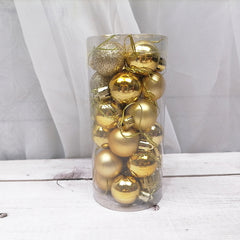 Shiny & Matte Christmas Ball Decorations