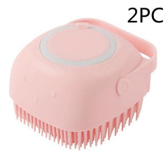 Silk Paws Silicone Dog Bath & Massage Grooming Gloves