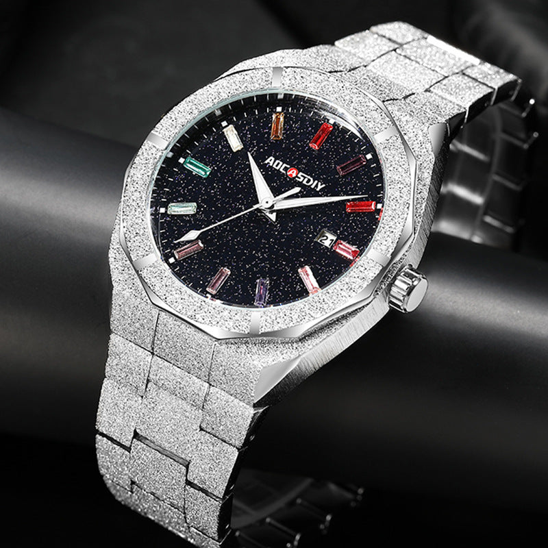 Diamond Oak Luxury Men's Watch
