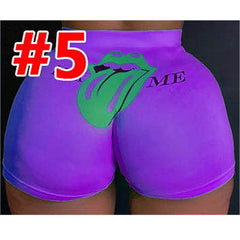 Flex Fit High-Waisted Workout Shorts
