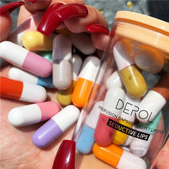 Velvet Caps Mini Lipstick Set 16 Pcs Canned Pills