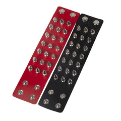 Rivet Edge Gothic Leather Bracelet