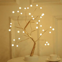 Copper Glow LED Bedroom Light