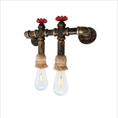 Industrial Retro Wrought Iron Pendant Light