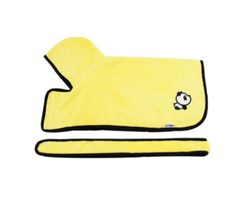 Absorbent Pet Towel with Waist-Wrapped Design