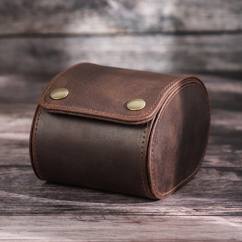 Lux Guard Single Leather Watch Storage Box