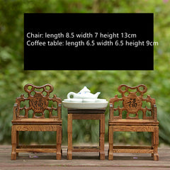 Crimson Rosewood Miniature Furniture Model