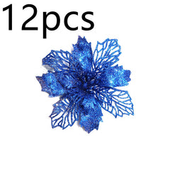 Sparkle Bloom Christmas Flower Ornaments