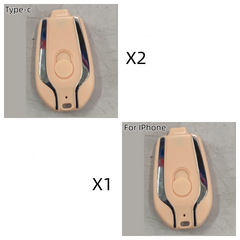 1500mAh Ultra-Compact Keychain Charger