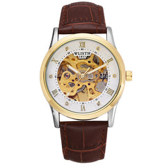 Automatic Mechanical, Stainless Steel, Waterproof Business Watch