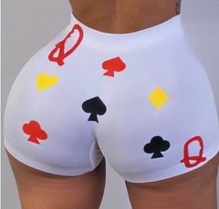 Flex Fit High-Waisted Workout Shorts