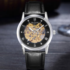 Automatic Mechanical, Stainless Steel, Waterproof Business Watch