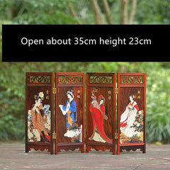 Crimson Rosewood Miniature Furniture Model
