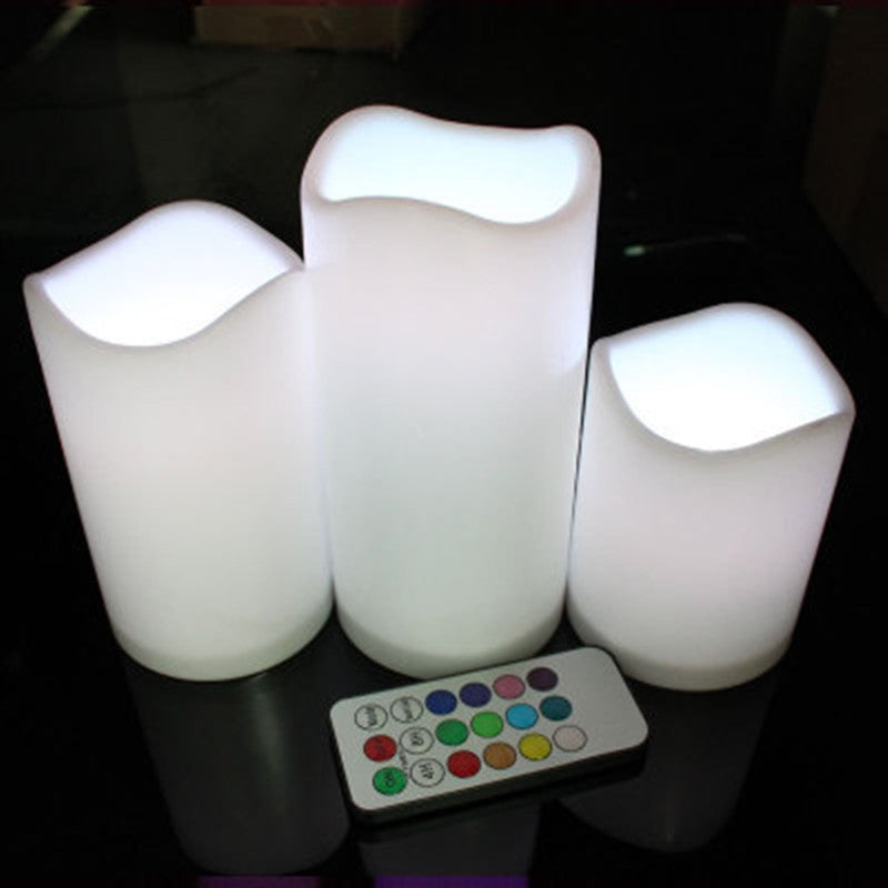 Luma Glow Real Wax Flameless Candle Set