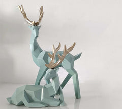 DeerCraft Resin Deer Sculpture