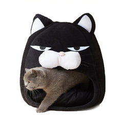 Cozy Sleeping Nest & Litter Mat for Cats