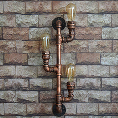 Industrial Retro Wrought Iron Pendant Light