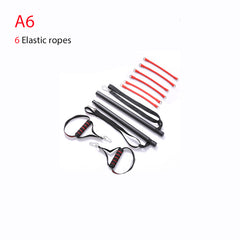 Body Workout Bar with Resistance Bands & Rubber Buckles