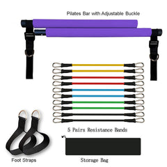 Flex Bar Pilates Resistance Workout Kit
