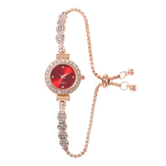 Women's Quartz Watch with Customizable Bracelet