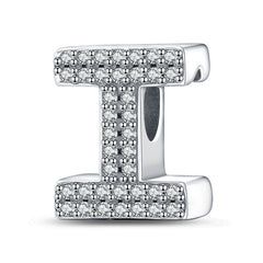 Alphabet bead Silver-Plated Letter Bead Bracelet & Necklace Set