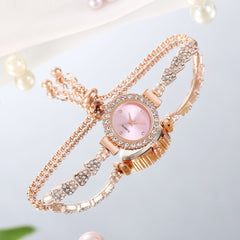 Women's Quartz Watch with Customizable Bracelet