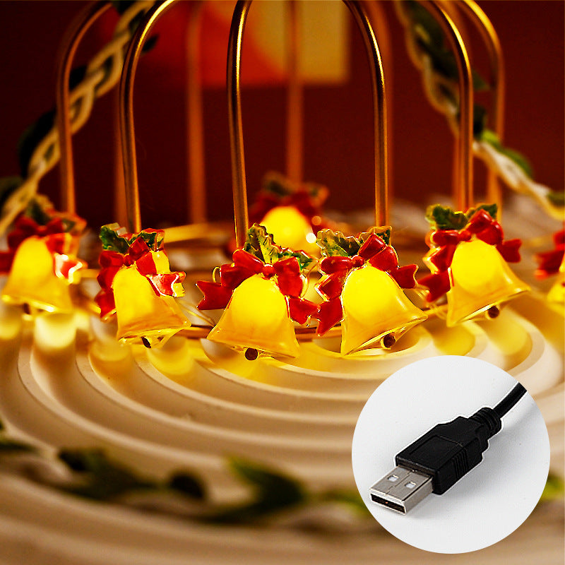 Festive Glow LED Christmas String Lights