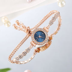 Women's Quartz Watch with Customizable Bracelet
