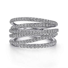 Urban Edge Retro Geometric Ring