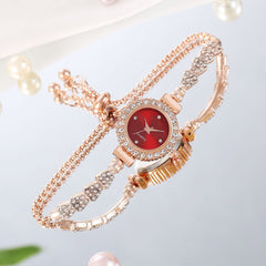 Women's Quartz Watch with Customizable Bracelet