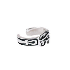 Geo Edge Men's Geometric Ring