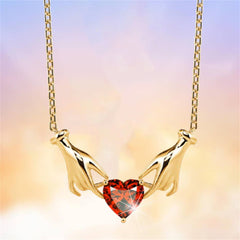 Heart Hold Clavicle Pendant Necklace