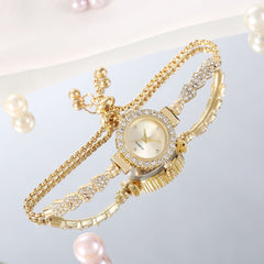 Women's Quartz Watch with Customizable Bracelet