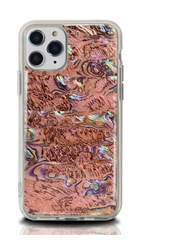 Vivid Flow Quicksand Colorful Plastic Shell Phone Case