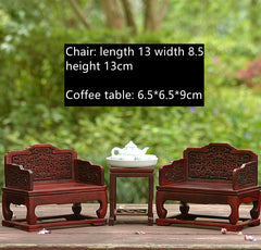 Crimson Rosewood Miniature Furniture Model