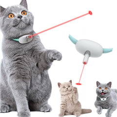Automatic Smart Laser Teasing Collar for Cats, USB Charging