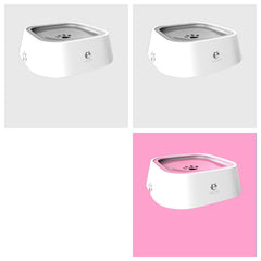 1.5L Anti-Overflow Floating Pet Water Bowl