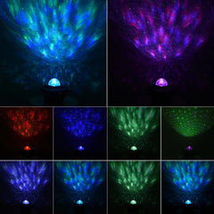 Star Wave Bluetooth LED Projector & Music Light
