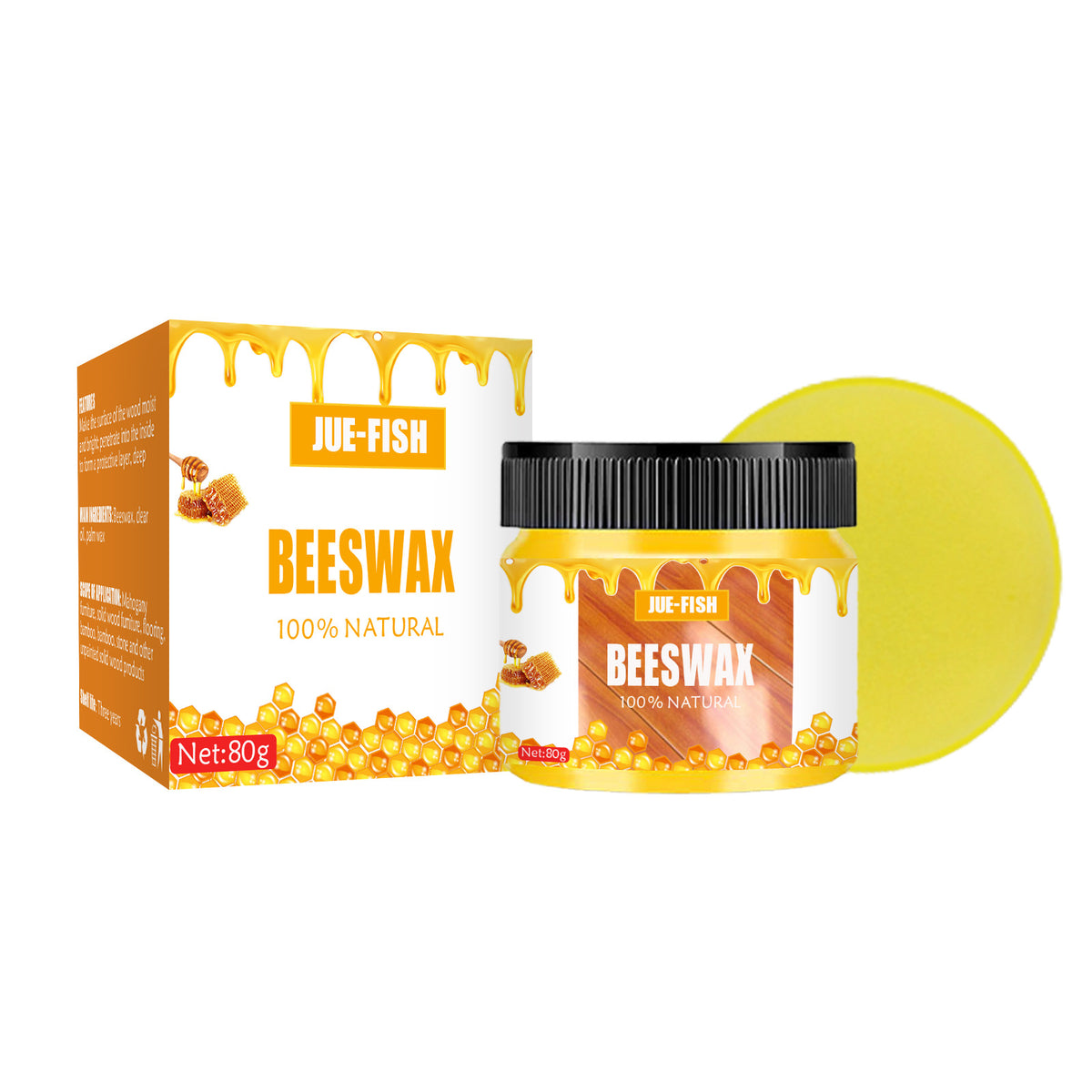 Natural Glow Wood Polishing Beeswax