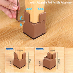 Adjustable Height Pads for Furniture Stability and Protection