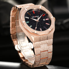 Diamond Oak Luxury Men's Watch